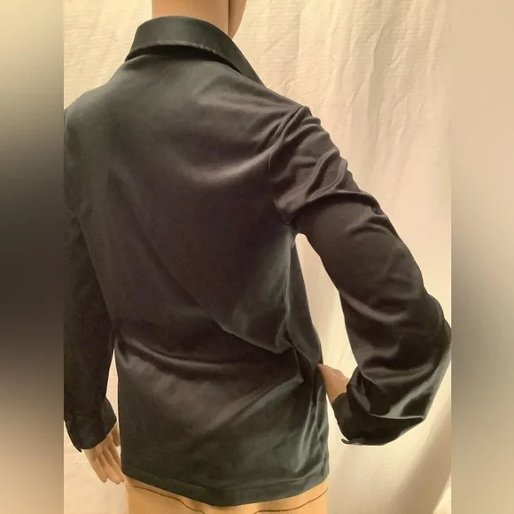 Polyester Button-Up Shirt - Picture 4 of 6